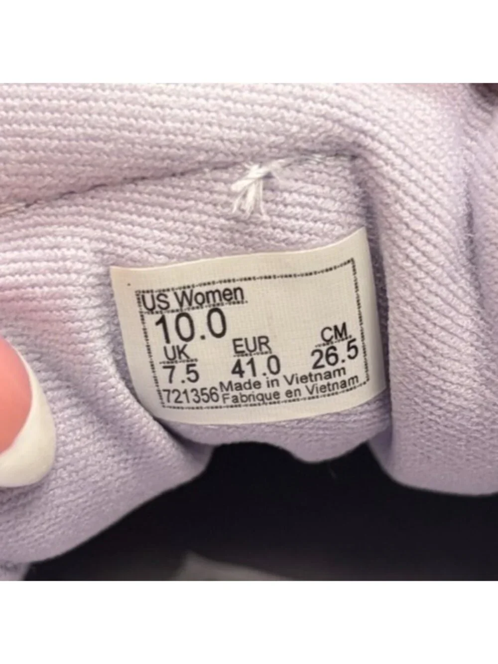 Vans Brooklyn LS Womens Size 10 Purple Athletic Walking Skate Shoes Sneakers